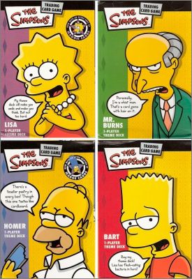 The simpsons - Trading card game Wizards of the coast 2003