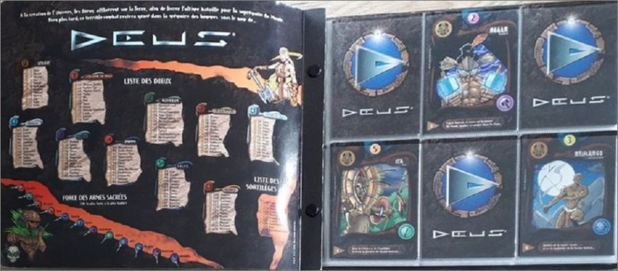 Version Française Avimages 1996 Carte DEUS le jeu mythique Série 1 N°197 