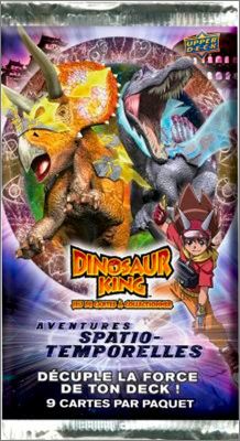 Carte Dinosaur King Sabre de la Secousse Aventure Spatio-Temporelles !!!