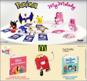 Pokmon - Cartes Happy Meal - Mc Donald - 2017