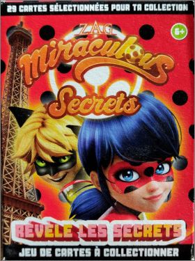 Miraculous - Secrets - Jeu de Cartes  Collectionner - 2023